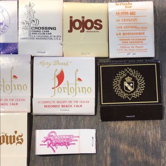 Set of 12 vintage, unused match books - Picture 4 of 7